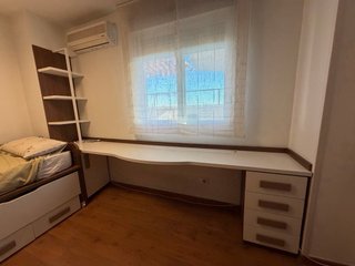 Cama juvenil con nido y escritorio