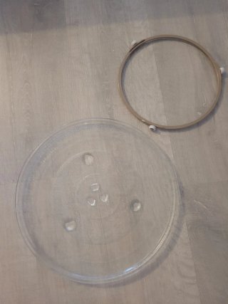 Plato Giratorio para Microondas Bosch