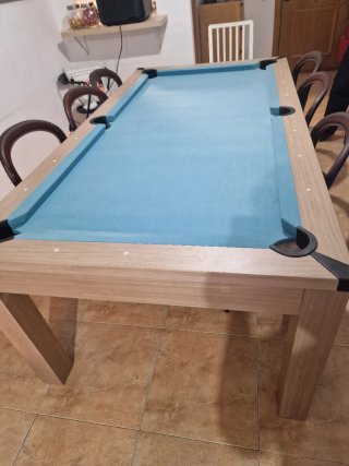 Mesa 3 en 1: Comedor, Billar y Ping Pong