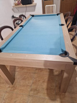 Mesa 3 en 1: Comedor, Billar y Ping Pong