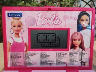 Ordenador Educativo Lexibook Barbie inglés alemán