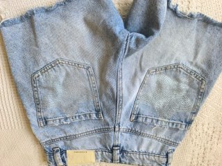 Vaqueros cortos Stradivarius con estrellas