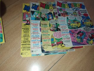 56 numeros antiguos de la revista Mortadelo