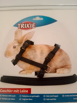 Arnés y Correa para Conejo Trixie