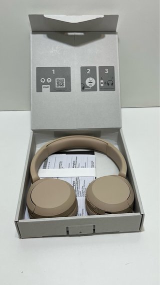 Auriculares Sony WH-CH520 Bluetooth Beige 50h