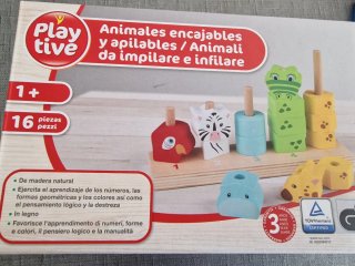 Brinquedo de Empilhar Animais Playtive