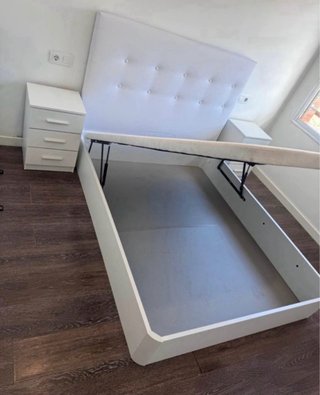 Cama matrimonial de 150x190cm Color Cambrian