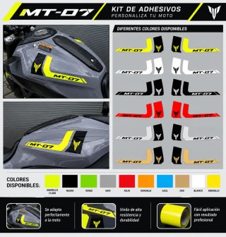Kit de Adhesivos para Yamaha MT-07