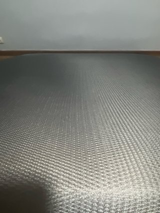 Somier de tela y madera nuevo