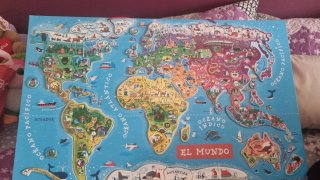 Mapa del Mundo Educativo Imantado