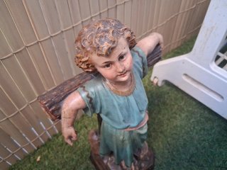 Niño Jesús Pasión Estuco Olot