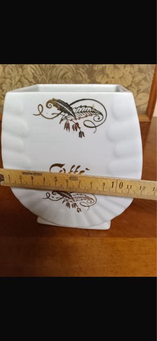 Barattolo caffè vintage porcellana