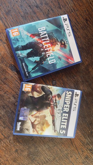2 Juegos PS5: Battlefield 2042 y Sniper Elite 5