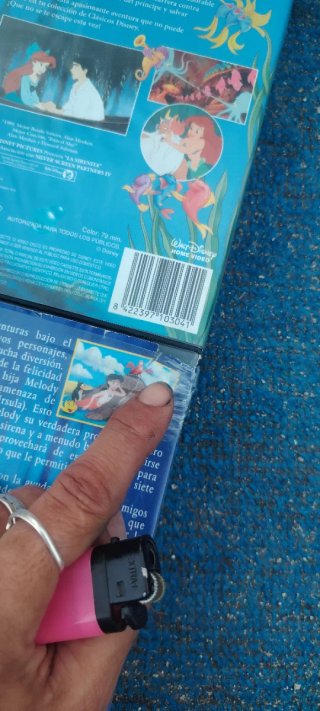 Lote 2 Películas Disney: La Sirenita y Regreso al