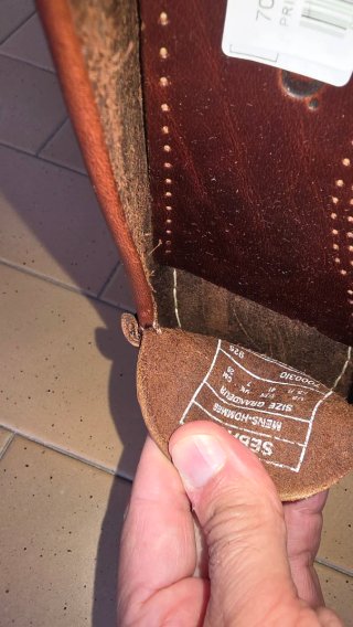 Mocassini Sebago marroni taglia 41