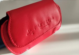 Funda Piel PSP Go Sony Roja