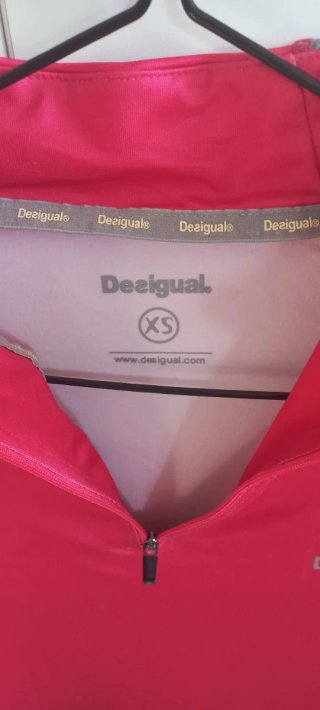 Camiseta Técnica Desigual Sport Talla XS (Nueva)