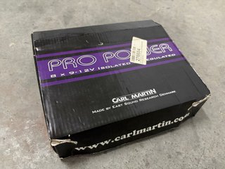 Carl Martin Pro Power 8x 9-12V Fuente