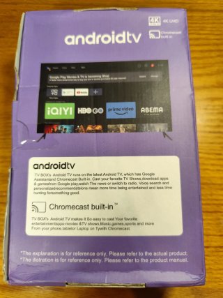 Android TV Box 4K Ultra-HD
