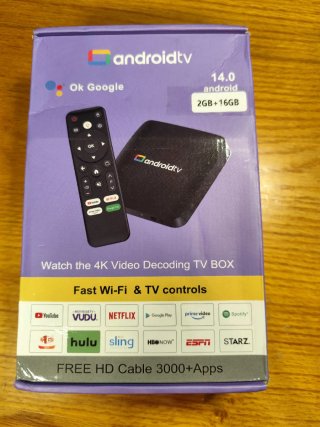 Android TV Box 4K Ultra-HD