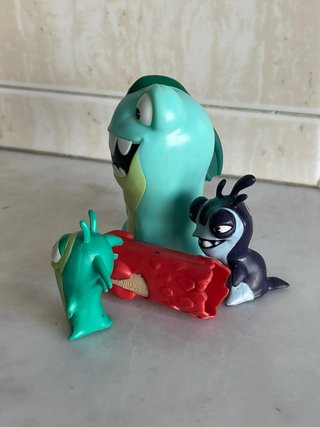 Slugterra Burpy Stinky Bluster Doc Figures Jakks