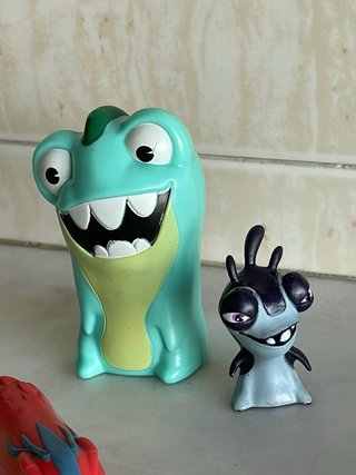 Slugterra Burpy Stinky Bluster Doc Figures Jakks