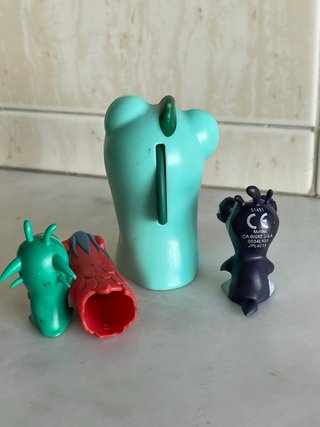 Slugterra Burpy Stinky Bluster Doc Figures Jakks