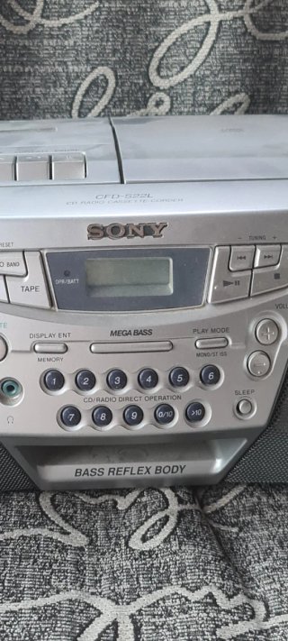 Radio cd,cassete Sony CFD-S22L