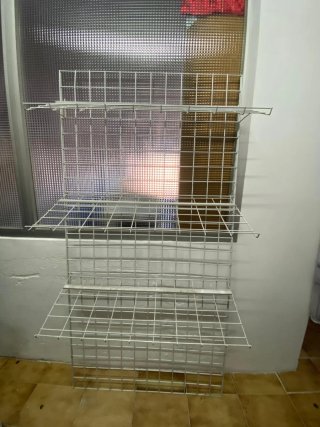 Estantería metálica 3 baldas