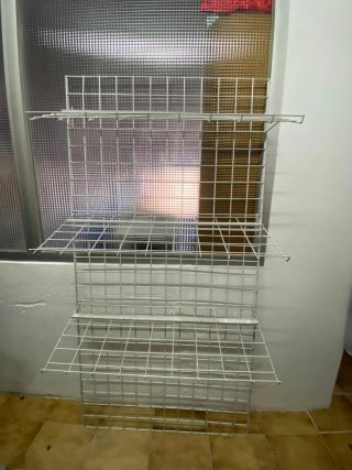 Estantería metálica 3 baldas