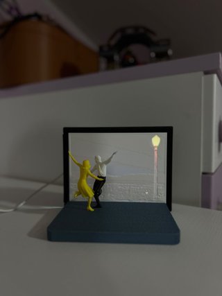 La La Land Diorama Light Box LED – Lampada Scena