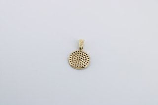 Colgante Oro 14K Negro