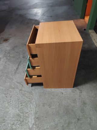 Cómoda 4 cajones madera