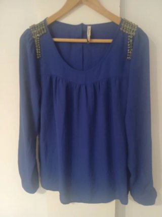 Blusa Azul Klein Pepe Jeans Talla M