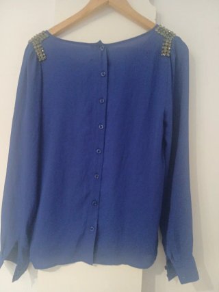 Blusa Azul Klein Pepe Jeans Talla M