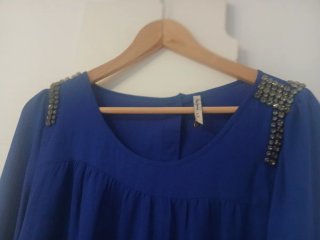 Blusa Azul Klein Pepe Jeans Talla M