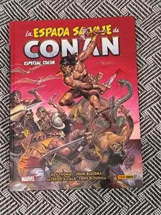 2 TOMOS ESPECIAL COLOR LA ESPADA SALVAJE DE CONAN