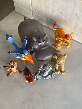 Disney The Lion King Figures Lot and The Lion Guar
