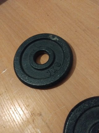 Set de 2 Discos de Pesas de 1kg
