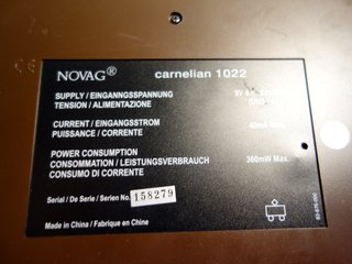 Ajedrez Electrónico Novag Carnelian