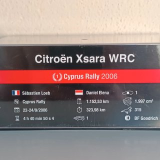 Citroen Xsara WRC 1:43