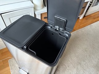 Cubo Basura 2 Compartimentos 60L