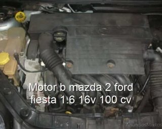 Motor b mazda 2 ford fiesta 1.6 16v 100 cv