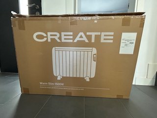 Calefactor CREATE Warm Slim 1500W Wifi