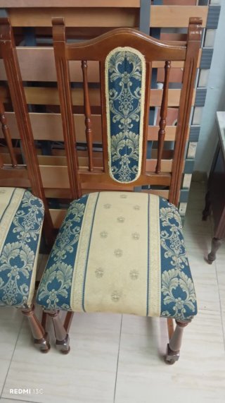5 Sillas de Comedor Madera