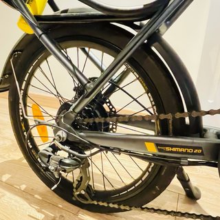 Bicicleta Eléctrica Plegable Moma Bikes E.20PRO