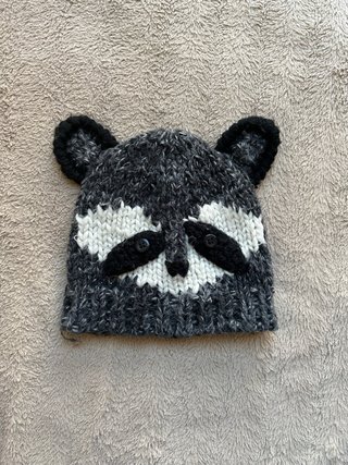 Gorro de Lana Mapache