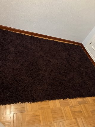 Alfombra marrón de Zara Home