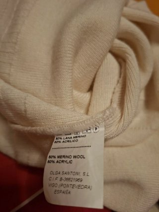 Jersey Olga Santoni Blanco