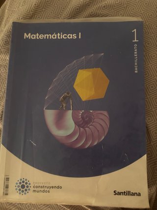 Matemáticas I 1 Bachillerato